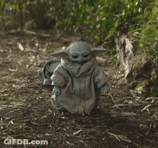 Boba Fett Baby Grogu Yoda GIF
