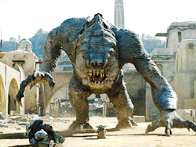 Boba Fett Rancor GIF
