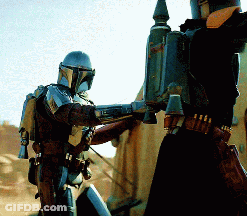 Boba Fett Says You Sure You Wanna Stay GIF
