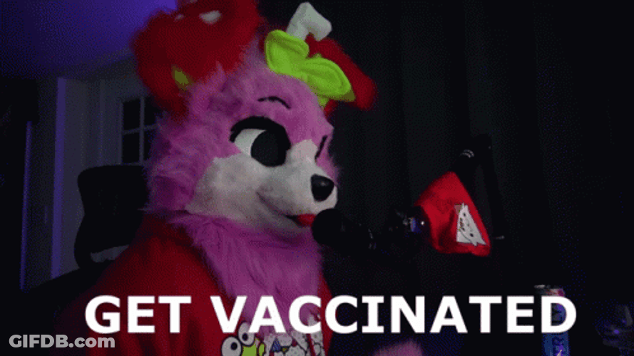 Bobabup Yubi Get Vaccinated GIF