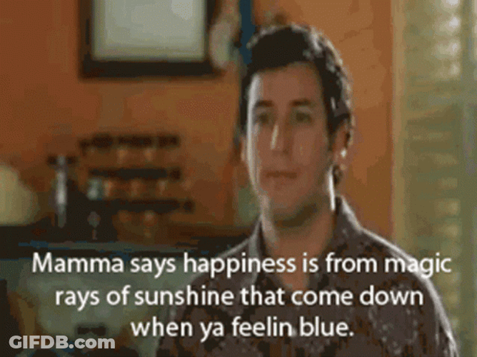 Bobby Boucher Sharing Mommy's Words GIF