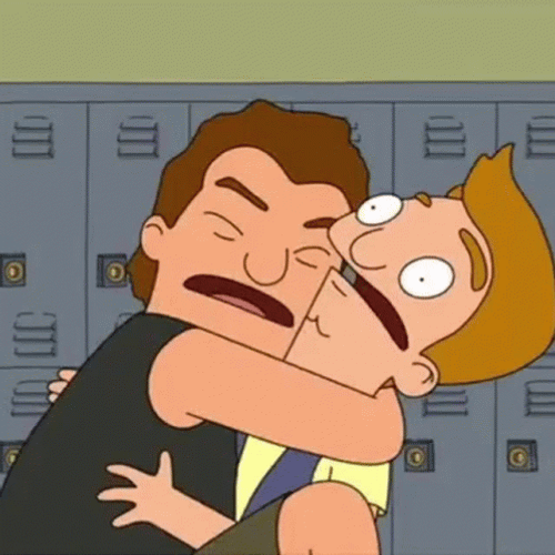Bobby Tisdale Hugging Jimmy Pesto Jr GIF