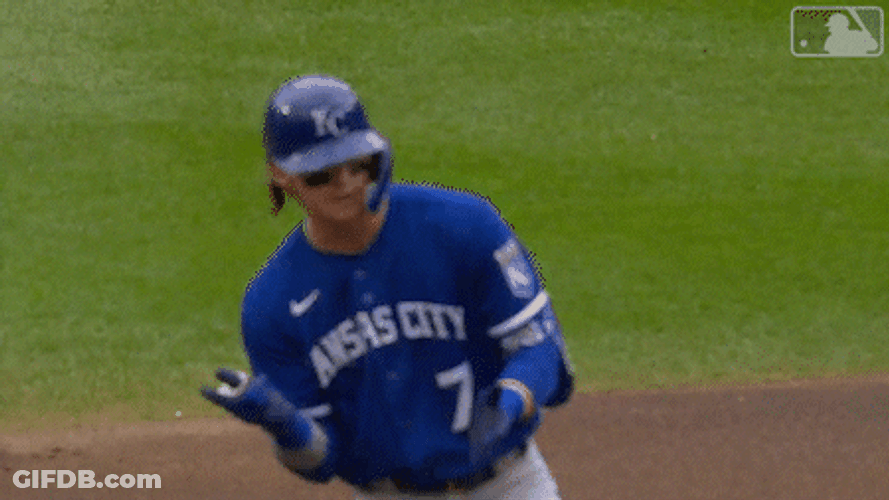 Bobby Witt Clap Hard GIF