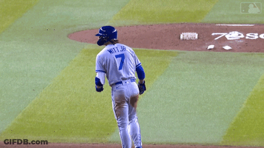Bobby Witt Cool Exhibition GIF