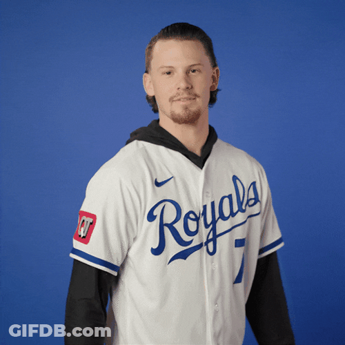 Bobby Witt Giving Wink GIF