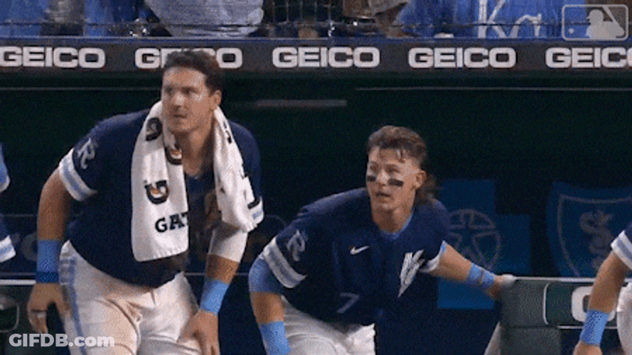 Bobby Witt Jumping Out Of Happiness GIF