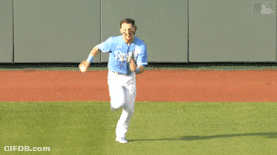 Bobby Witt Running Fast GIF