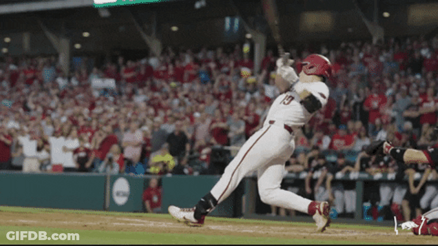 Bobby Witt Slow Motion Hit GIF