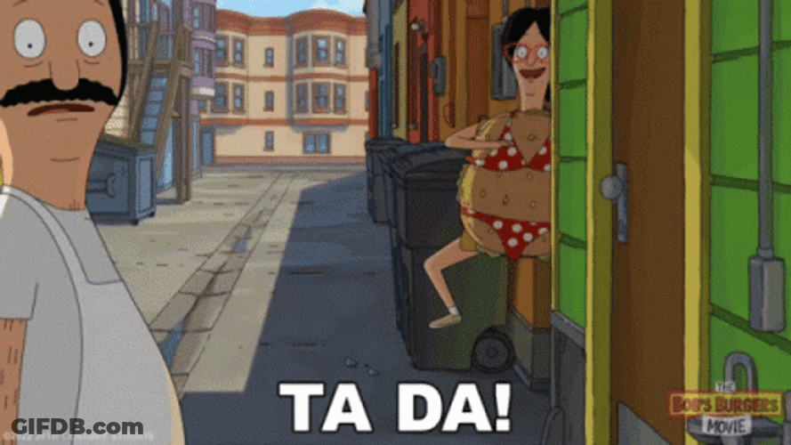 Bobs Burgers Linda Belcher Burger Bikini GIF