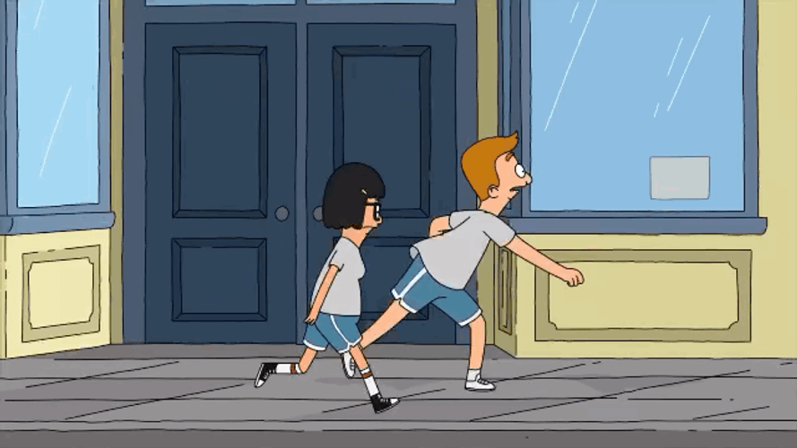 Bobs Burgers Tyler Funny Running GIF