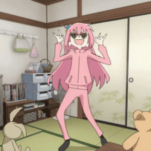 Bocchi The Rock Hitori Goto Dance GIF