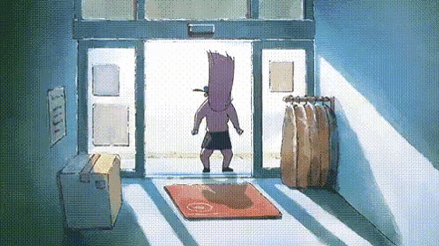 Bocchi The Rock Hitori Goto Flipping Hair GIF
