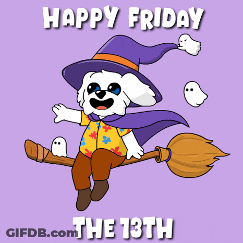 BoDoggos Character As Witch Spooky Friday GIF