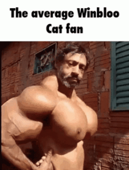 Body Builder Flex Man Boobs GIF