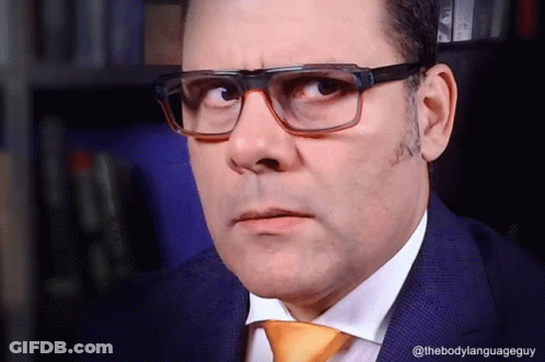 Body Language Guy Text GIF