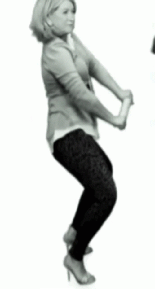 Body Roll Woman Get Low GIF