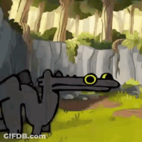Body Shake Dance Toothless Meme GIF