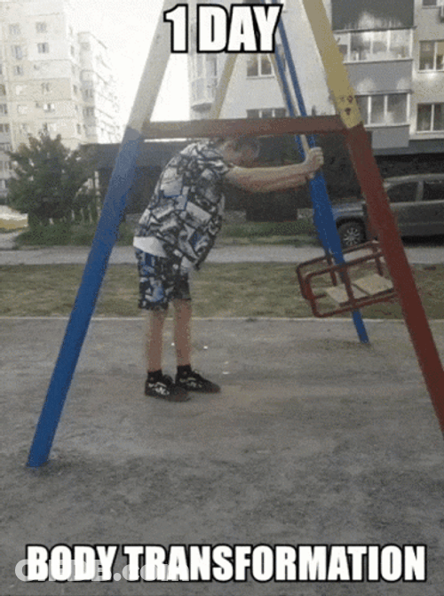 Body Transformation Exercise Swing GIF