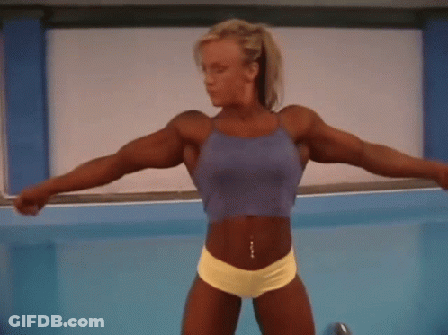 Bodybuilder Female Bodybuilder GIF