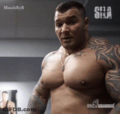 Bodybuilder Pecs GIF