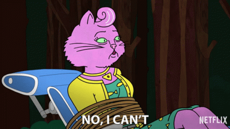 BoJack Horseman Princess Carolyn Tied Up GIF