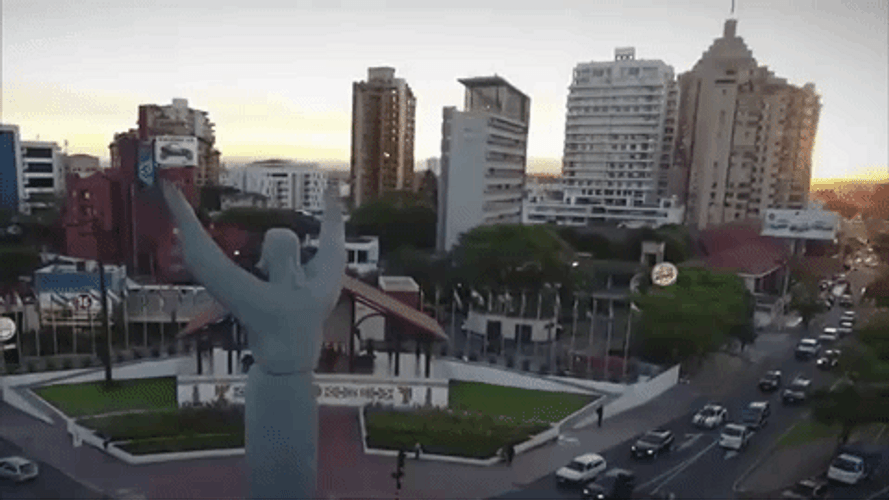 Bolivia Christ Monument GIF