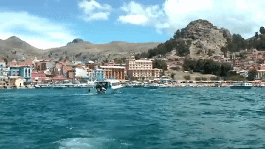 Bolivia Lake Titicaca GIF