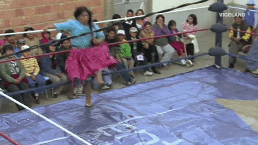 Bolivia Women Fight GIF