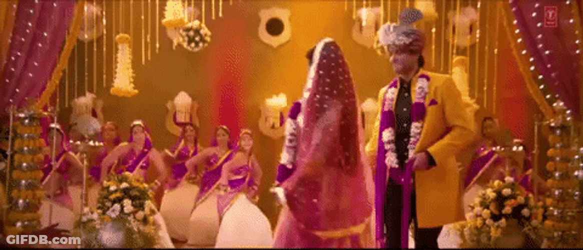Bollywood Couple Marriage GIF