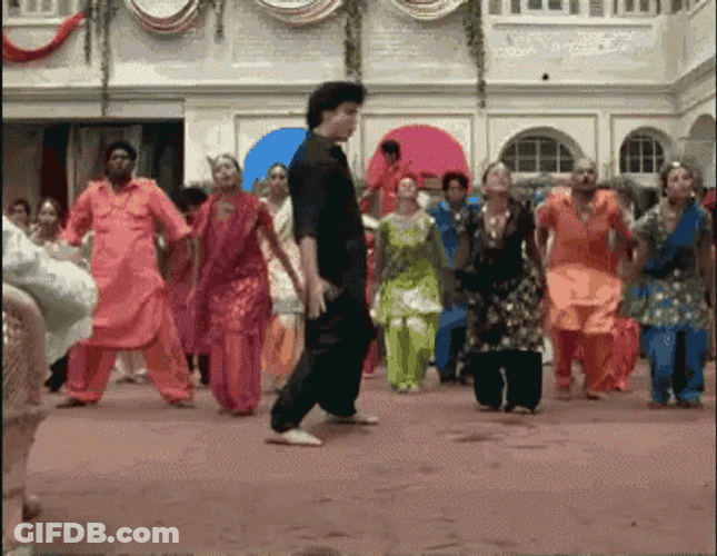 Bollywood Dancing Man GIF