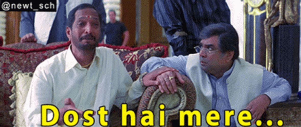 Bollywood Film Actors Laughing Welcome Meme GIF