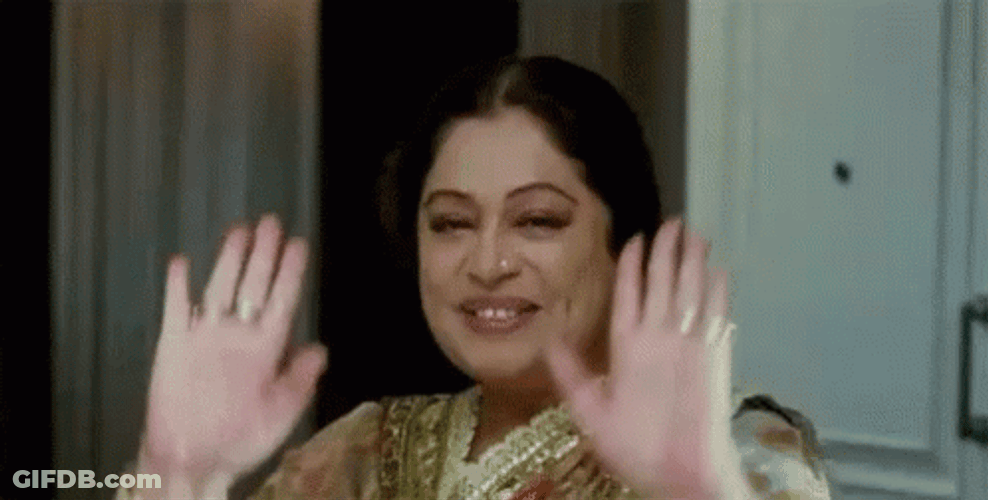 Bollywood Kirron Kher GIF