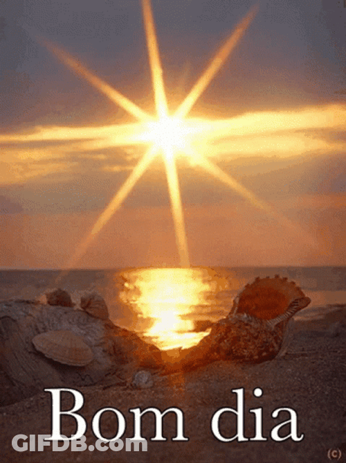 Bom Dia Beach Sunset GIF