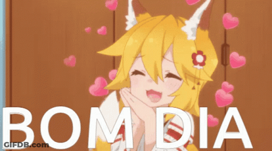 Bom Dia The Helpful Fox Senko-San GIF