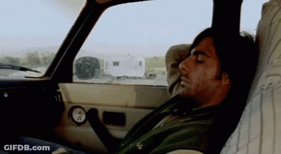 Bomb Explosion Rocks Car From A Distance GIF