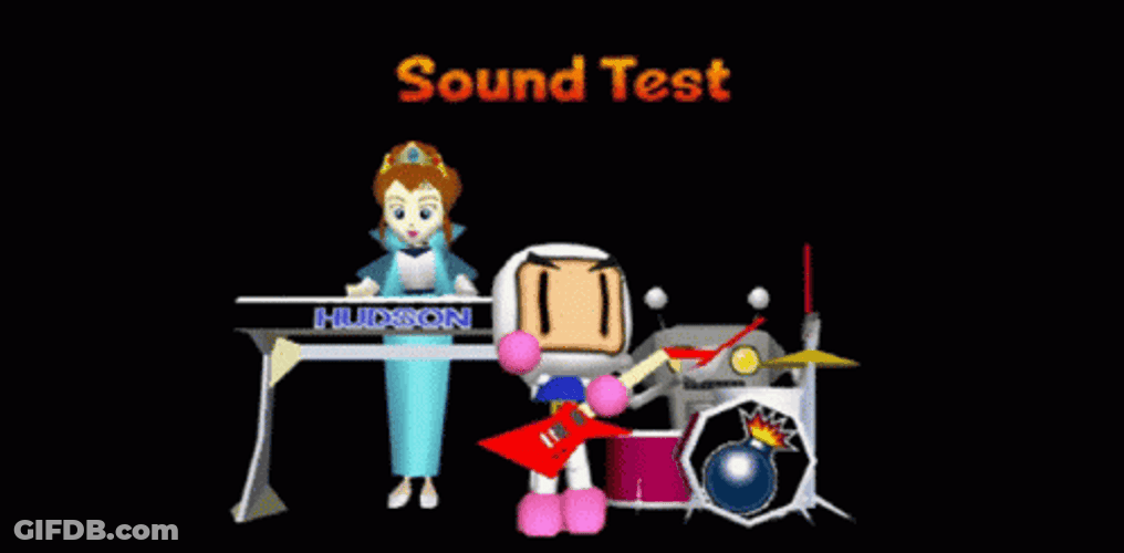 Bomber Man Hero Sound Test GIF