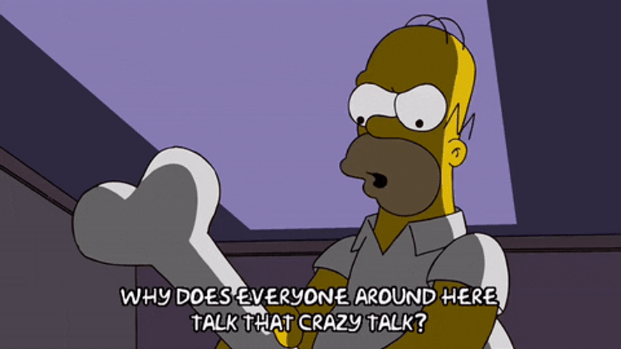 Bone Homer Simpson Quote GIF