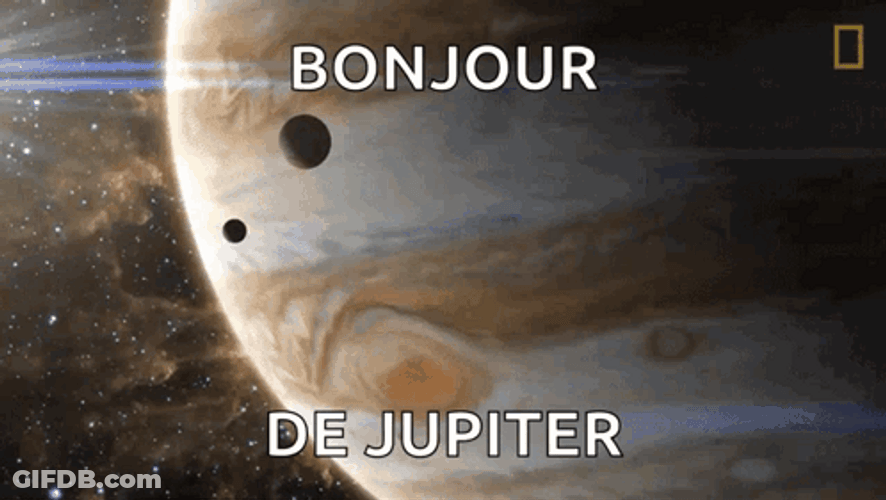 Bonjour De Jupiter GIF