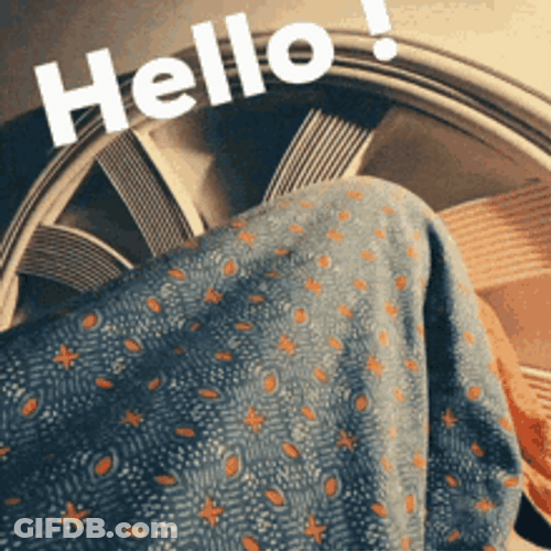 Bonjour Surprise Clown Funny Clip GIF