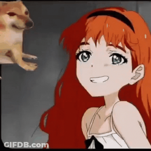 Bonk Anime GIF