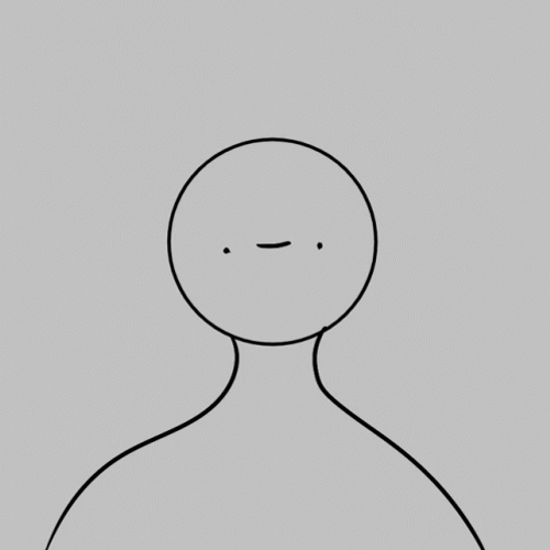Bonk Cute Stick Man GIF