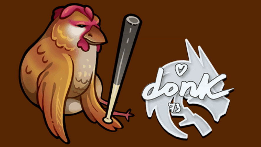 Bonk  Rooster Chicken GIF