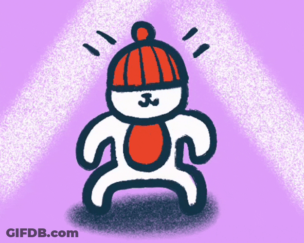 Bonnet Cat Breakdancing GIF
