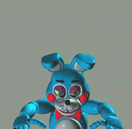 Bonnie Extending Its Arms Jumpscare GIF
