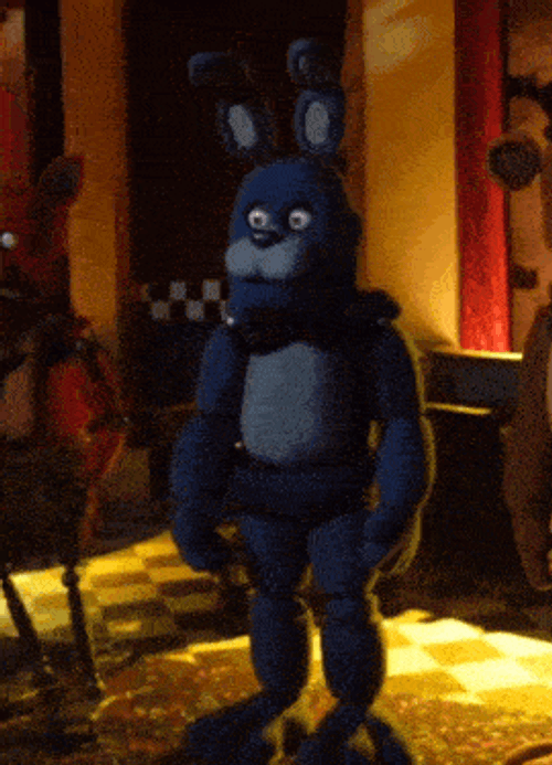 Bonnie Fnaf Stare Five Nights At Freddys GIF