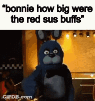 Bonnie From Five Nights At Freddy's Standing In A Room GIF