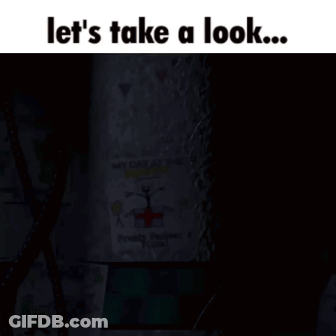 Bonnie From Five Nights At Freddy's With Let's Take A Look GIF