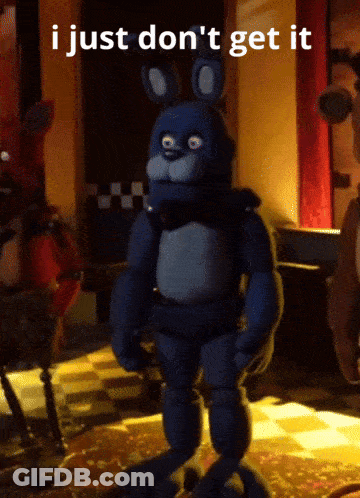 Bonnie The Bunny From Five Nights At Freddy 'S GIF
