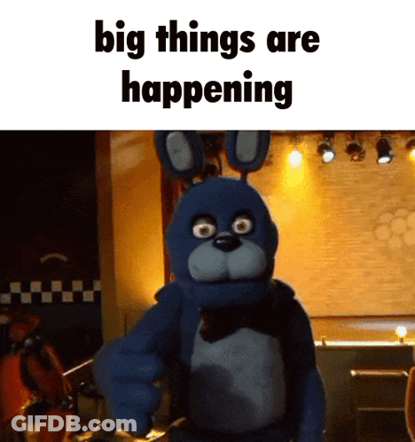 Bonnie The Bunny From Five Nights At Freddy's Giving Thumbs Up GIF