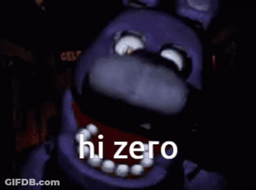 Bonnie The Bunny From Five Nights At Freddy's Saying Hi Zero GIF